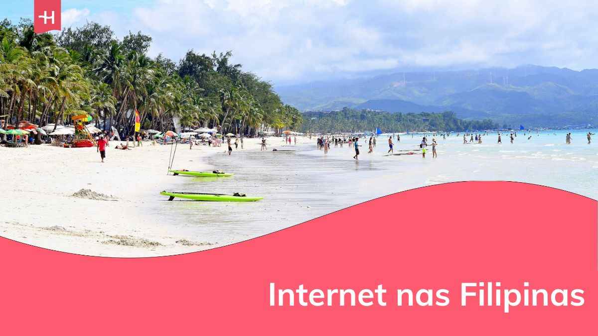 uma praia filipina