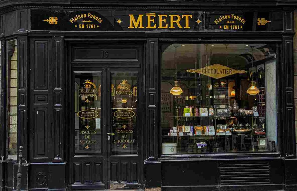uma chocolateria de paris