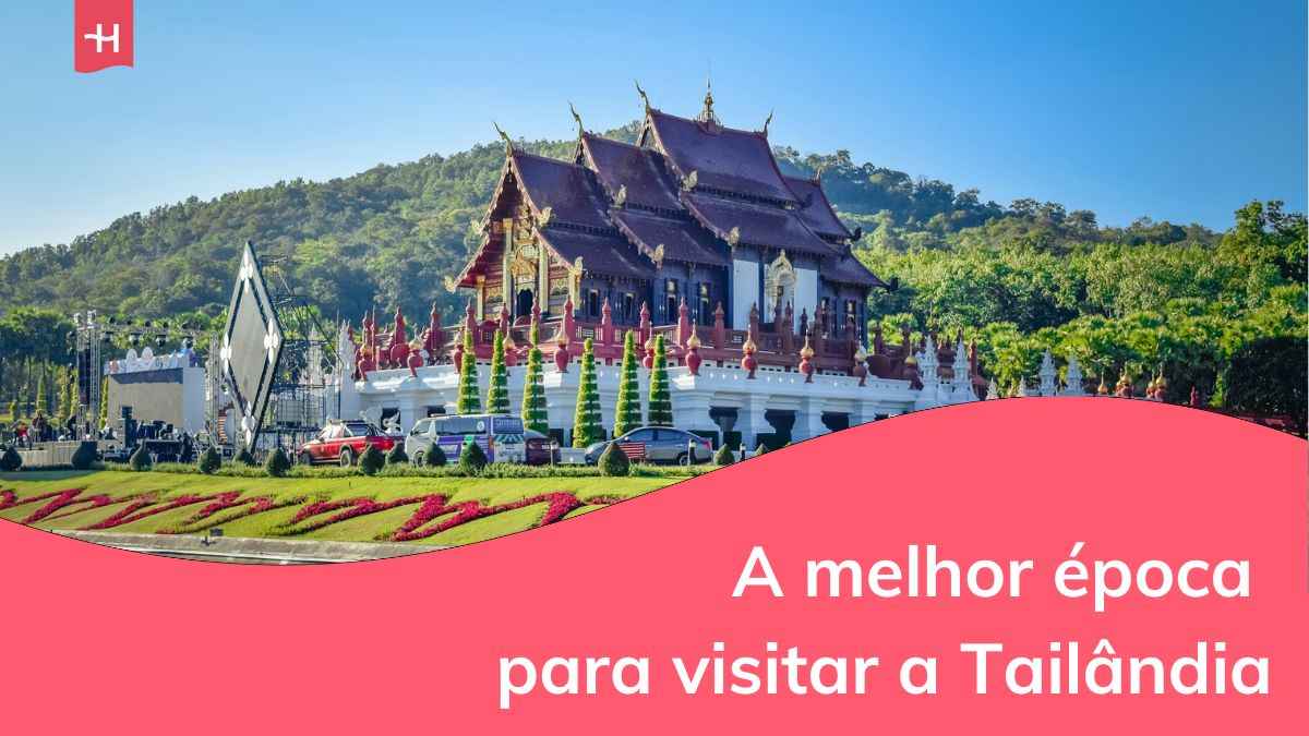 um templo na Tailândia