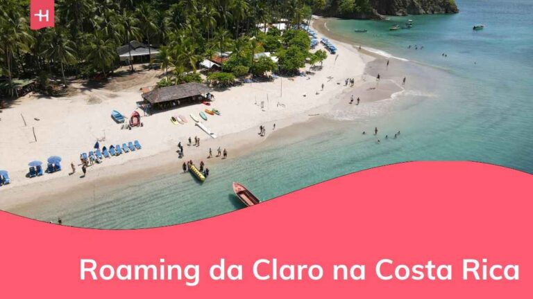 Uma praia costa-riquenha
