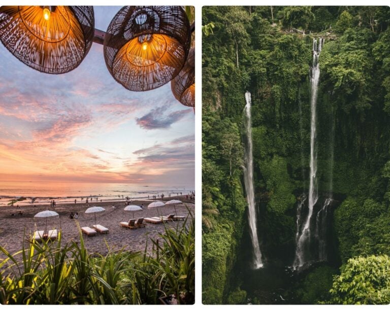 trabalhar em bali, lugares turisticos