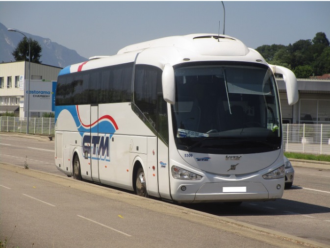 ônibus marroquino da CTM