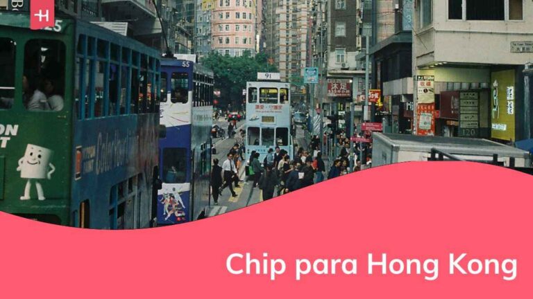uma rua de hong kong