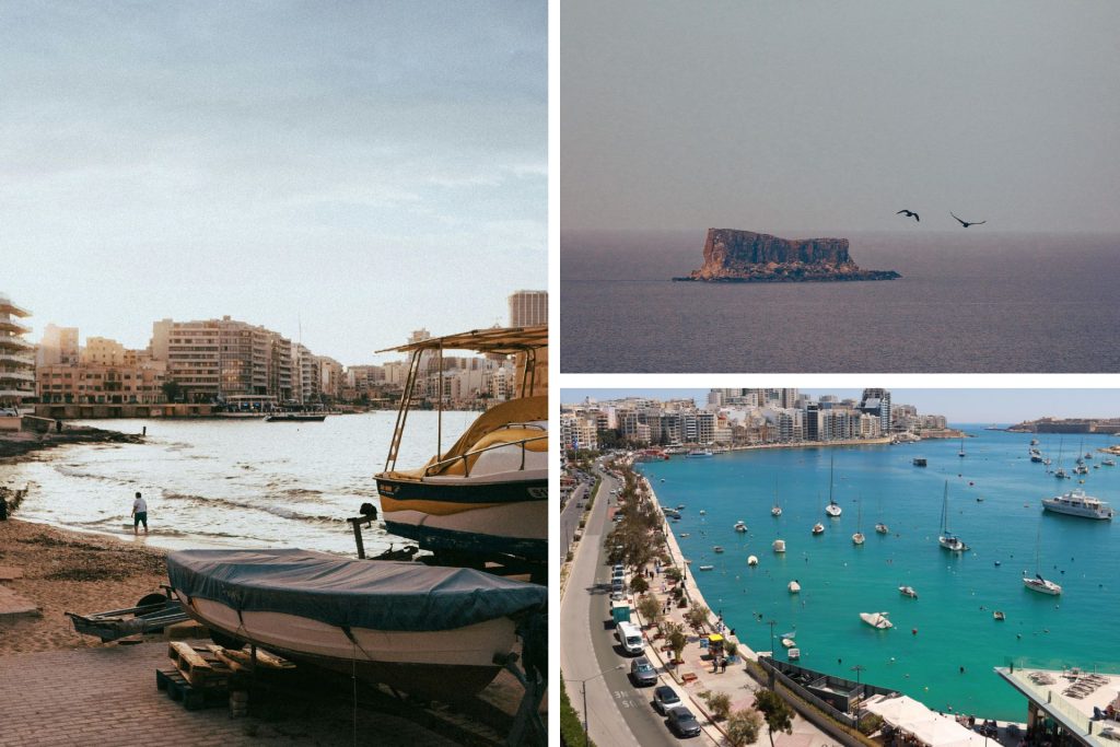Sliema, destino para viver em Malta.