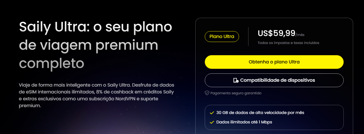 Requisitos para cancelar o plano Ultra da Saily