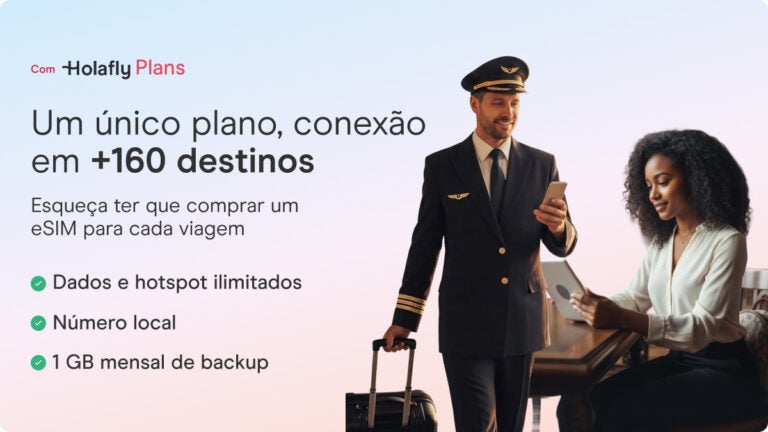 Planos Holafly com conexão mensal 