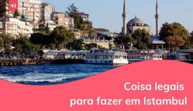 uma vista de um cais de istambul