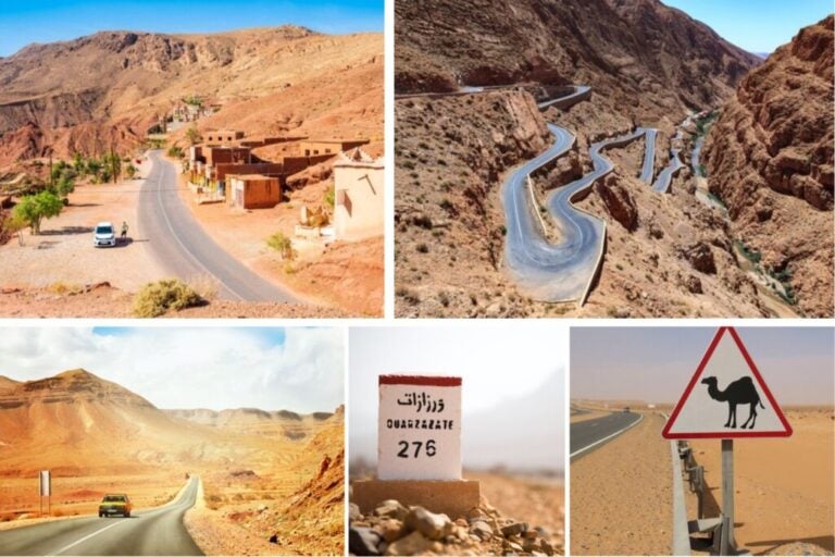 Conselhos para conduzir em Marrocos