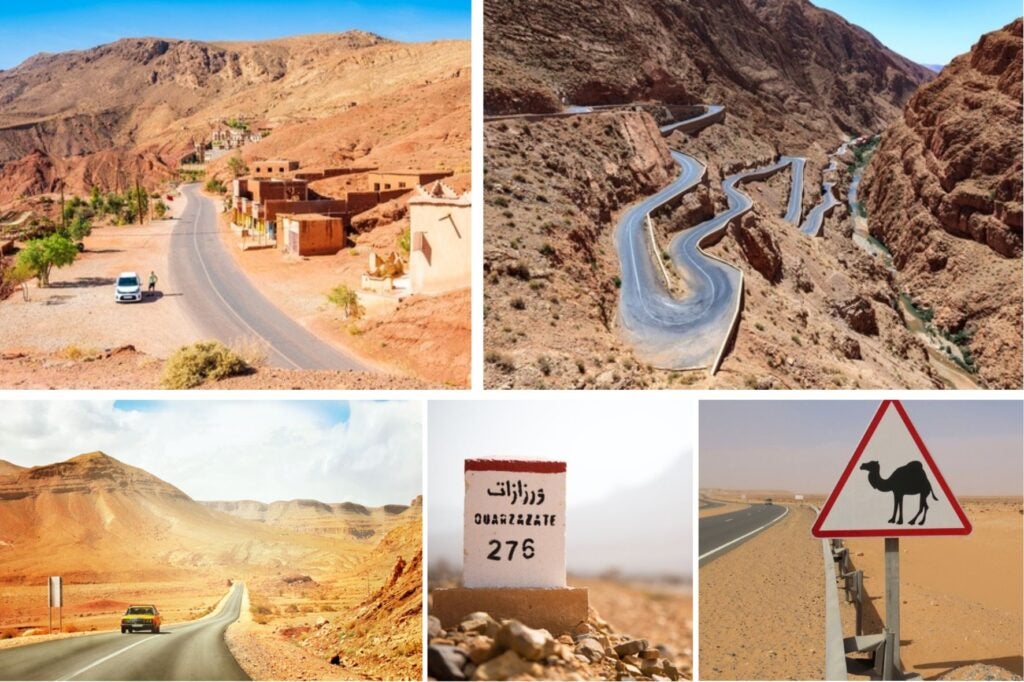 Conselhos para conduzir em Marrocos