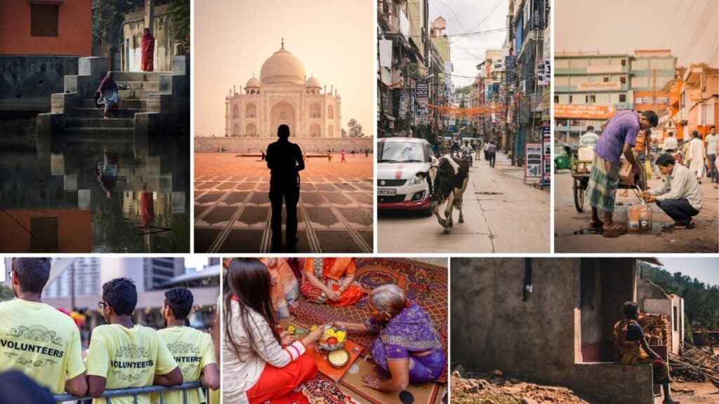 voluntariado na india