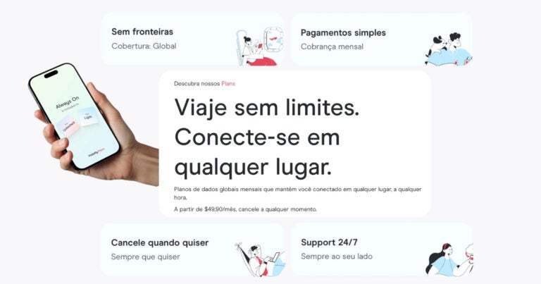 holafly always on viaje sem limites