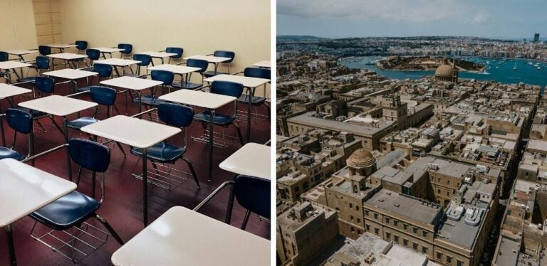 estudar ingles em malta