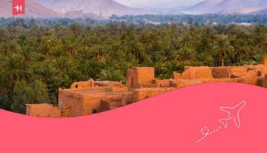 uma bela cidades do interior marroquino