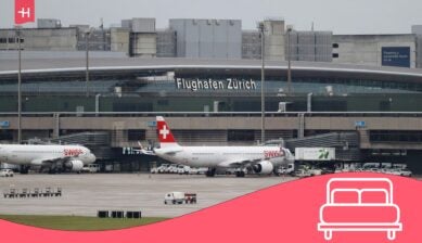 dormir no aeroporto de zurique