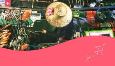 comidas de rua tailandesas