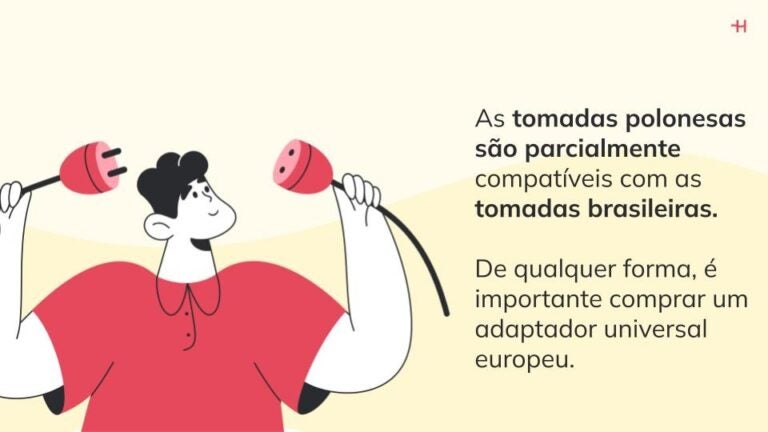 informações  sobre as tomadas polonesas