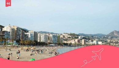 málaga praias