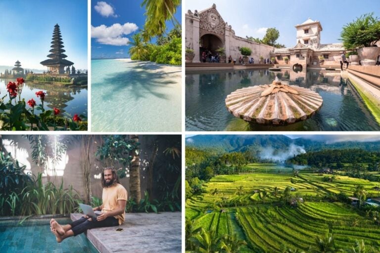 como é viver na indonésia