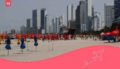 praia de cartagena das índias