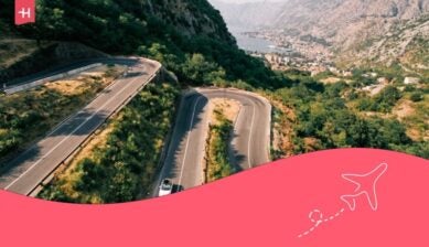 guia para conduzir no Montenegro