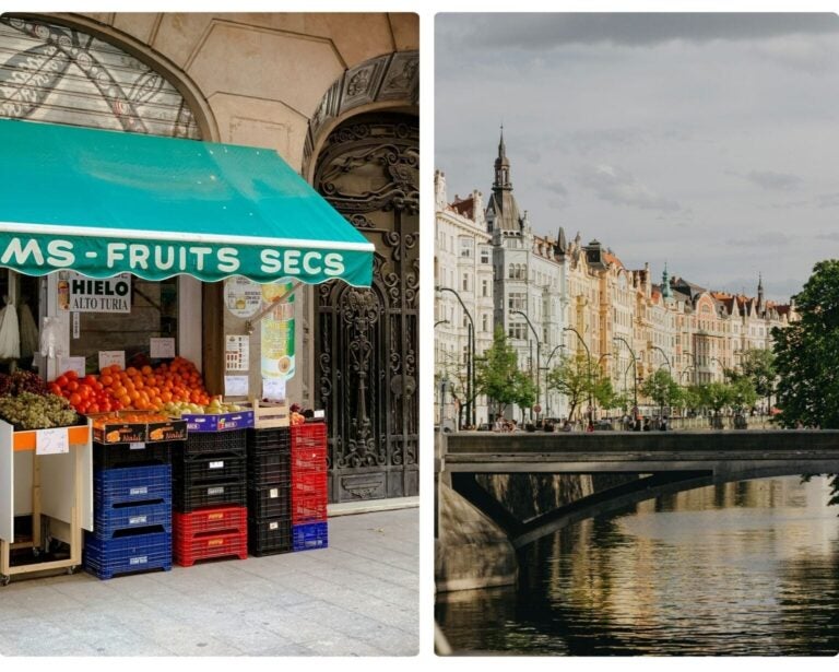 supermercados em praga
