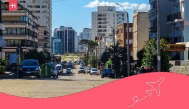 uma rua de rivera