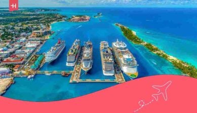 um cais em uma das ilhas das bahamas