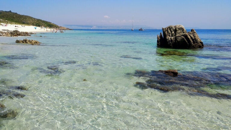 Praia de Melide, Illa de Ons
