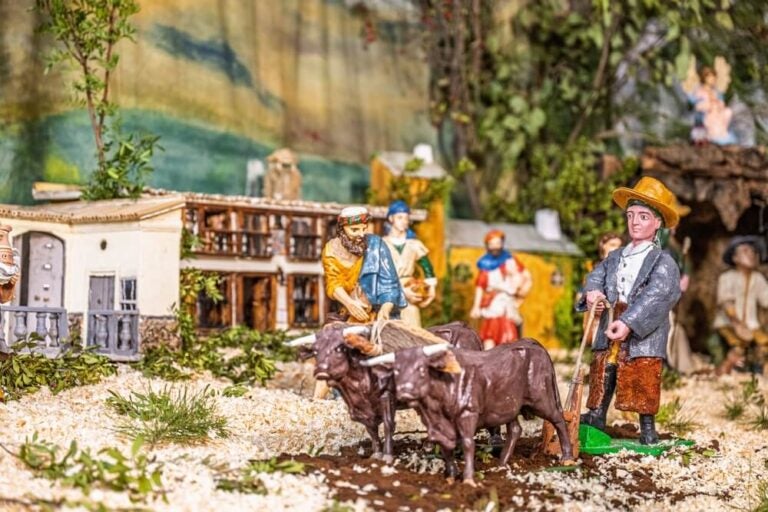 Na feira de Belén, vais encontrar tudo o que precisas para montar o teu presépio em casa