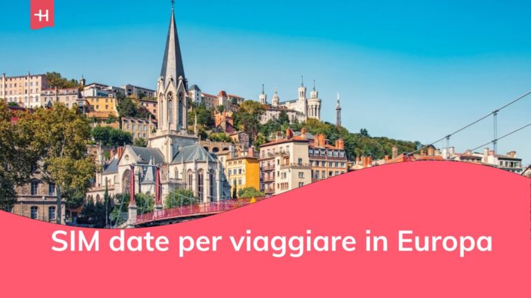 La città di Lione di giorno