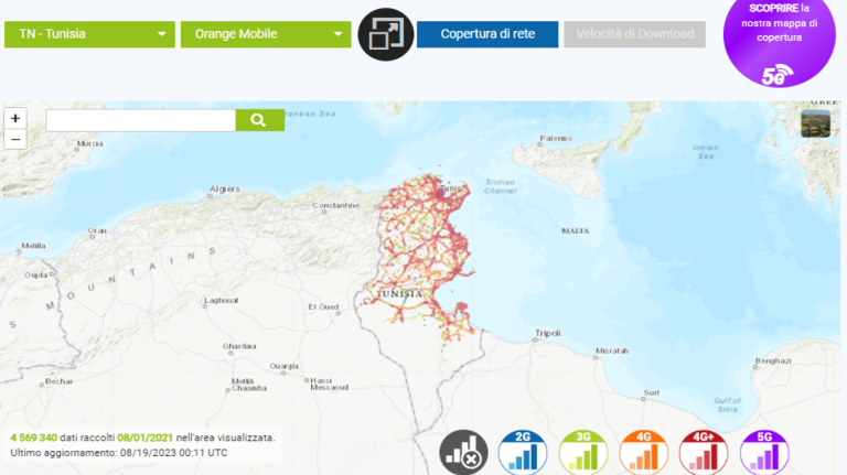 whatsapp funziona in tunisia, prefisso 216, sim tunisia