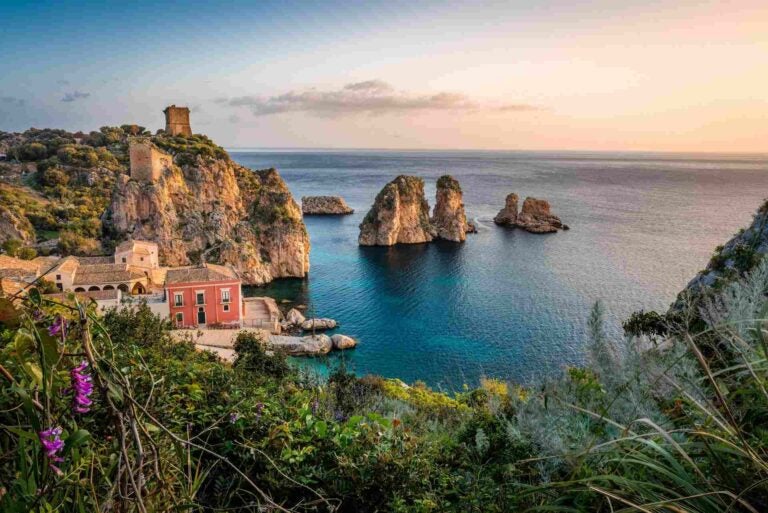 Tonnara di Scopello, Scopello, Castellammare del Golfo, Italia