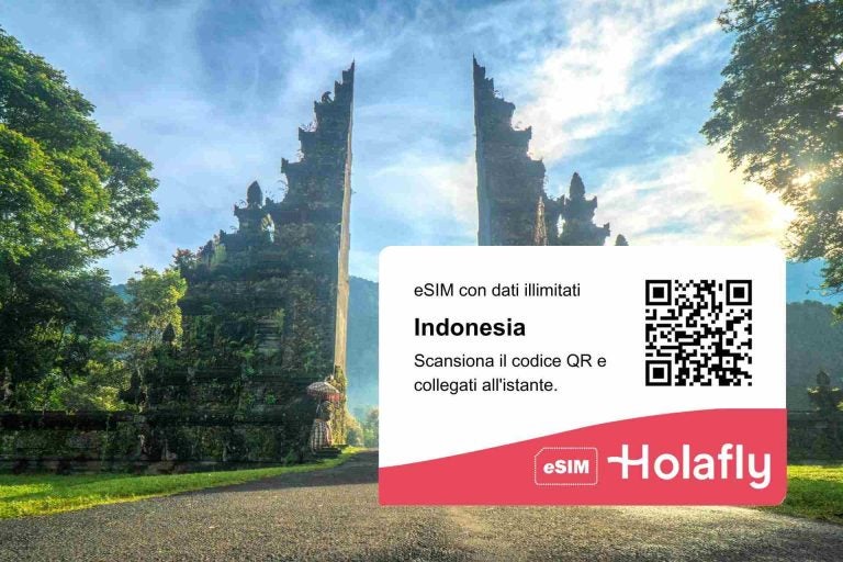 scheda eSIM per Indonesia di Holafly