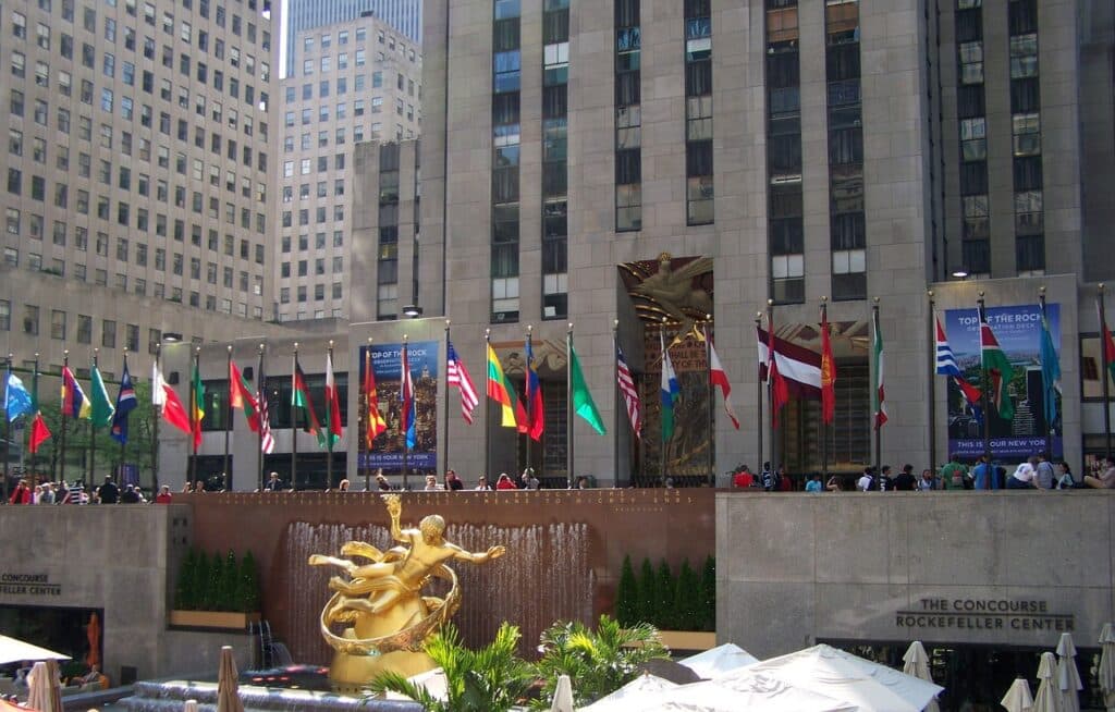 Edificio del Rockefeller Center a New York