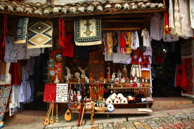 Vecchio bazar di Kruja, Rruga Pazari Vjeter, Kruje, Albania