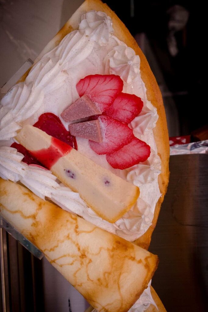 crepes con frutta