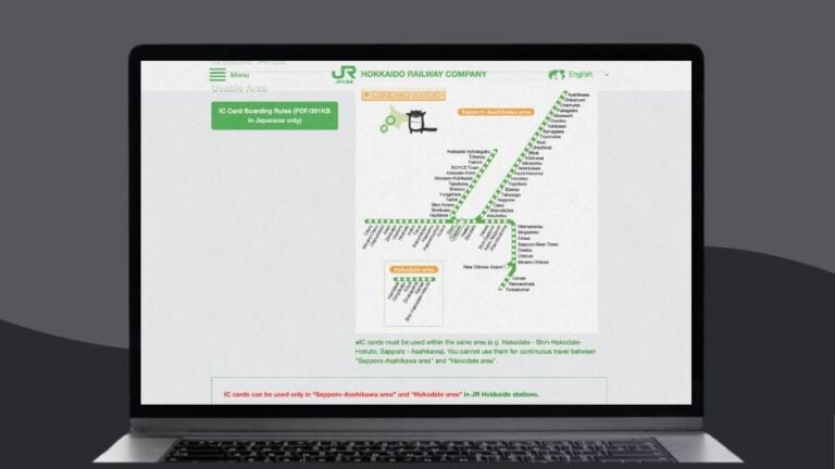 Il sito web della tessera Kitaca.