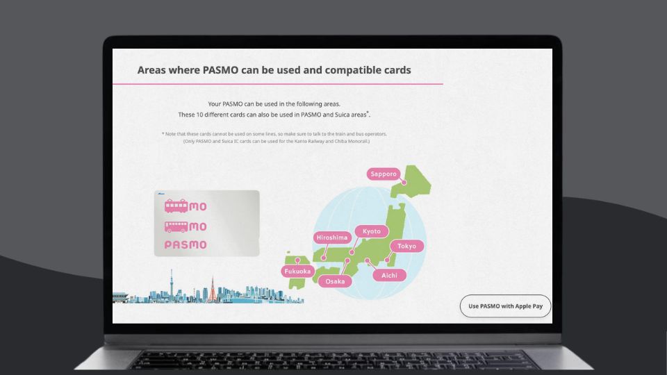 Il sito web della Tessera Pasmo.
