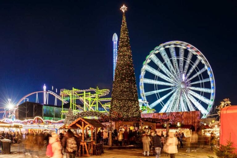 Fiera di Natale a Hyde park nel 2016, Londra