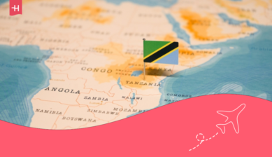 Tutto quello che c'è da sapere sulle assicurazioni di viaggio. Nell'immagine, la mappa della Tanzania.