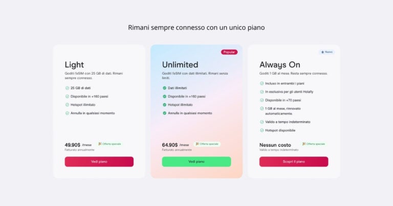 come funziona holafly always on