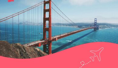 Studiare negli Stati Uniti inglese: ponte di San Francisco