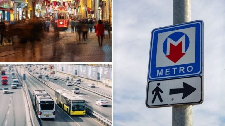 costi e tipi di trasporto a istanbul, turchia.