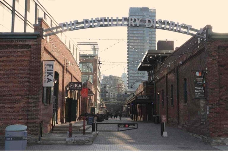 Cose da fare a Toronto: Edifici vittoriani in mattoni nel Distillery