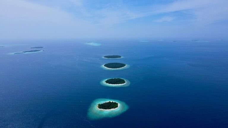 Baa, riserva della Biosfera Atolica nelle Maldive.