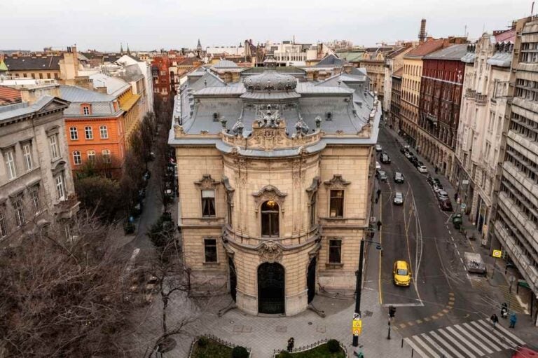Vista aerea dalla Biblioteca Metropolitana Ervin Szabó, a Budapest