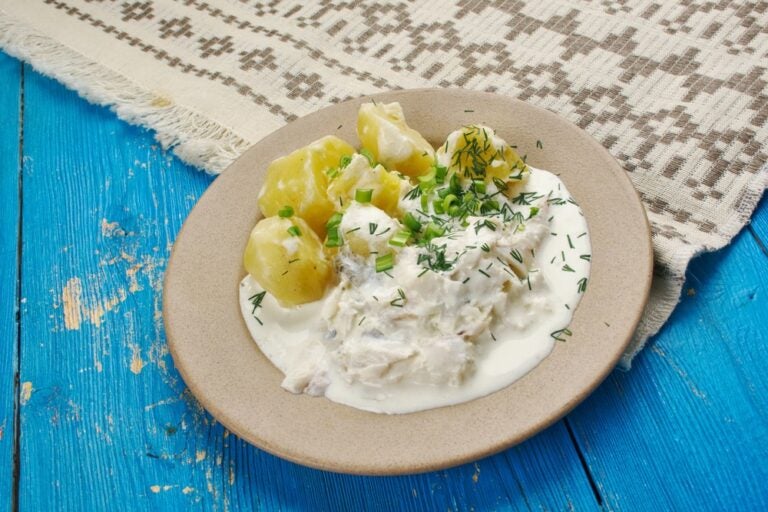 Plokkfiskur - Cucina tradizionale islandese, stufato di pesce islandese.