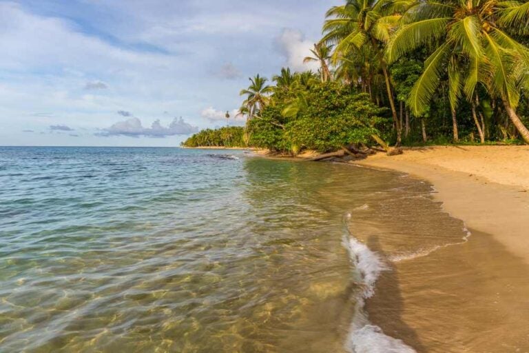 Spiaggia di Punta Uva a Puerto Viejo, in Costa Rica