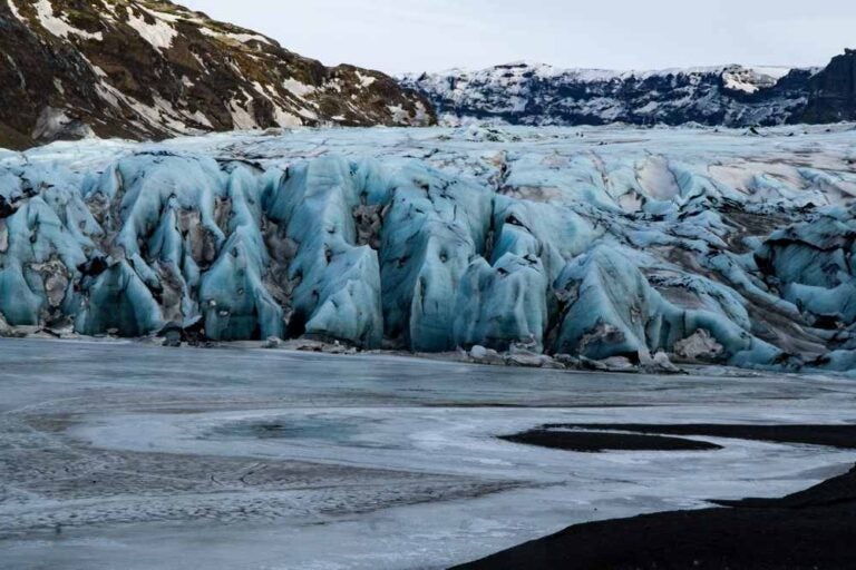 Il Langjökull, la seconda calotta glaciale più grande dell’Islanda, dopo il Vatnajökull