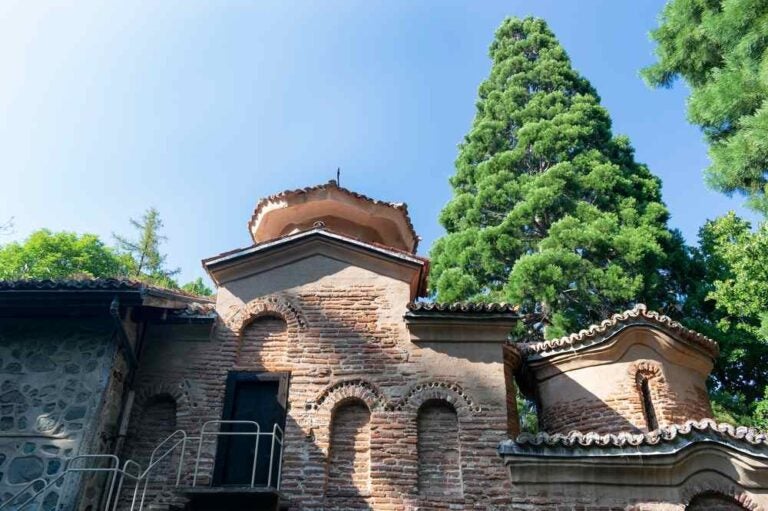 L'antica chiesa di Boyana a Sofia, in Bulgaria..